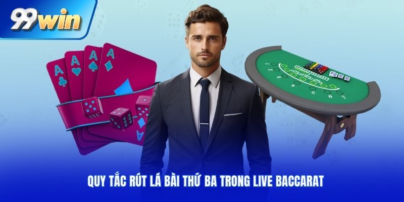 Quy tắc rút lá bài thứ ba trong live Baccarat