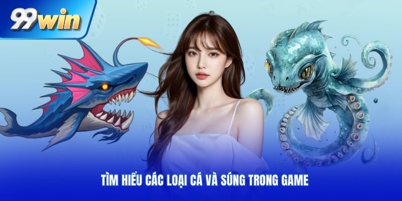 Tìm hiểu các loại cá và súng trong game