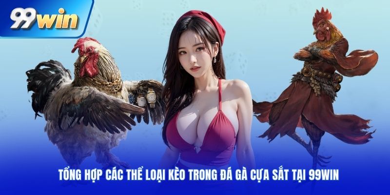 Tổng hợp các thể loại kèo trong đá gà cựa sắt tại 99WIN