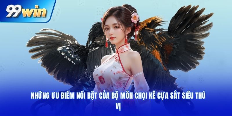 Những ưu điểm nổi bật của bộ môn chọi kê cựa sắt siêu thú vị